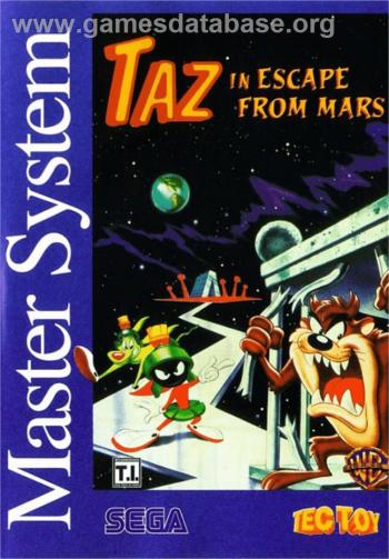 Cover Taz in Escape From Mars for Master System II